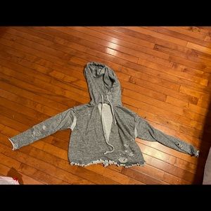 Cropped hoodie/ sweatshirt